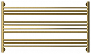 Полотенцесушитель водяной Сунержа Богема L 600х1100 051-0202-6011 состаренная латунь