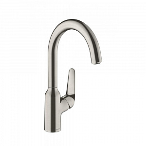 Смеситель для кухни hansgrohe Focus M42 71802800 сталь