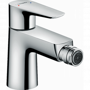 Смеситель для биде hansgrohe Talis E 71721000 со сливным клапаном push-open, хром