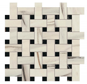 Мозаика Marvel Dream Bianco F. Basket Weave Matt (AOVJ) 30.5x30.5 от Atlas Concorde