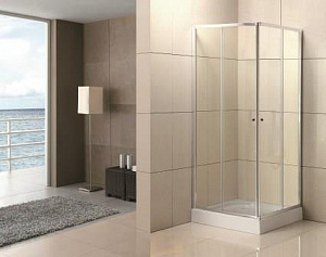 Душевой уголок BelBagno Uno UNO-195-AH-2-120/80-C-Cr