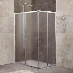 Душевой уголок BelBagno Unique UNIQUE-AH-2-100/115-75/90-P-Cr