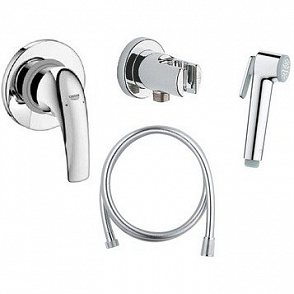 Смеситель с гигиеническим душем Grohe BauCurve 124899