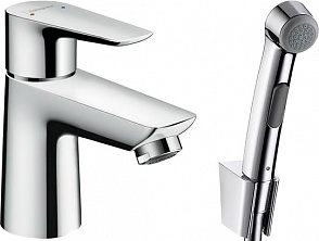 Смеситель для раковины hansgrohe Talis E 71729000 с гигиеническим душем