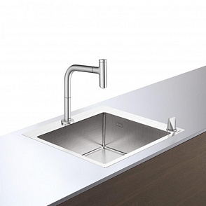 Кухонная комбинация hansgrohe C71-F450-06 43201800 сталь