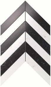 Мозаика настенная Marvel Stone Chevron Cold Wall (9SCL) 30.5x25 от Atlas Concorde