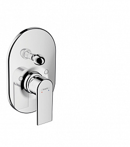 Смеситель для ванны hansgrohe Vernis Shape 71458000, СМ, хром