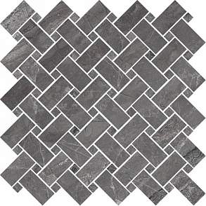 Мозаика SUPREME Mosaico Kadi Charcoal Lev (78080) 30x30 от Cerdomus