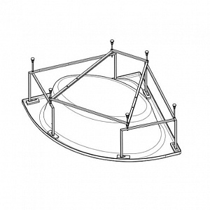 Монтажный набор для ванны Roca Bali 150x...