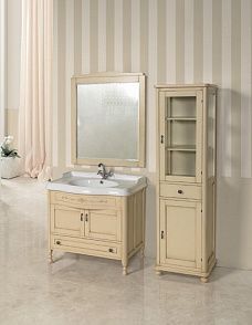 Зеркало Belbagno Un Classico BB01S/PBA, Bianco Antico