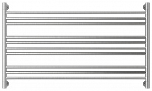 Полотенцесушитель водяной Сунержа Богема L 600х1100 071-0202-6011 сатин
