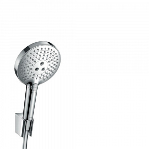 Душевой набор hansgrohe Raindance Select 120 3jet 26721000 с держателем и шлангом 160 см