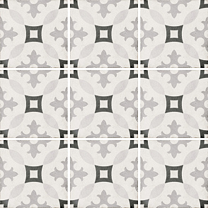 Керамогранит ART NOUVEAU KARLSPLATZ GREY (24417) 20x20 от Equipe Ceramicas