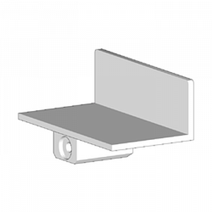 Полочка Agape Dot line ADTL0465Z белый