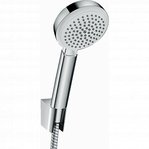 Душевой набор hansgrohe Crometta 100 Vario Porter 26667400 160 см белый/хром