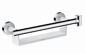 Поручень с полочкой и держателем hansgrohe UNICA COMFORT 26328400