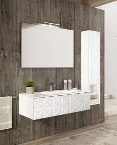 Тумба Cezares Lecce LC/BS1051T.601, Bianco Laccato Opaco