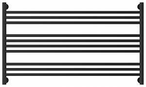 Полотенцесушитель водяной Сунержа Богема L 600х1100 31-0202-6011 матовый черный