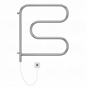 Полотенцесушитель электрический Terminus F-образный поворот 600х600 4620768883897