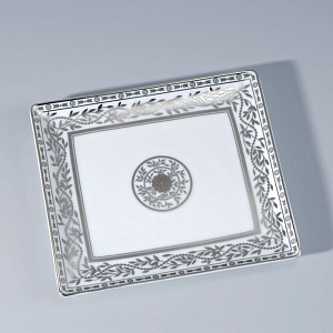 Поднос THG Marquise blanc dcor Platine A7G.A02.4613 белый