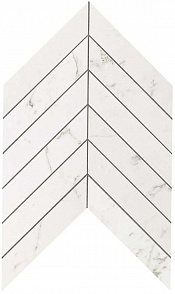 Мозаика настенная Marvel Stone Chevron Carrara Pure Wall (9SCA) 30.5x25 от Atlas Concorde