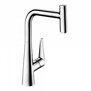 Смеситель для кухни hansgrohe Talis Select M51 73853000 с вытяжным изливом