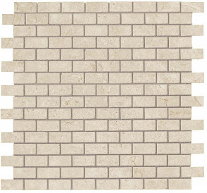 Мозаика Atlas Concorde Marvel Stone Porcelain Cream Prestige Mosaico Lappato Burattato 29.8 x 29.8 см