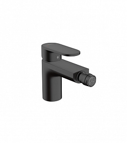 Смеситель для биде hansgrohe Vernis Blend 71210670, со сливным гарнитуром, матовый черный