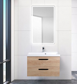 Тумба под раковину BelBagno AURORA-700-2C-SO-RT Rovere Tabacco