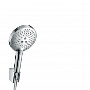 Душевой набор hansgrohe Raindance Select 120 3jet 26721000 с держателем и шлангом 160 см