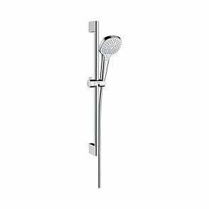 Душевой набор hansgrohe Croma Select E Multi EcoSmart 26581400 9 л/мин со штангой 65 см белый/хром