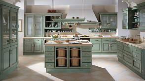 Кухня Scavolini Belvedere прямая с островом