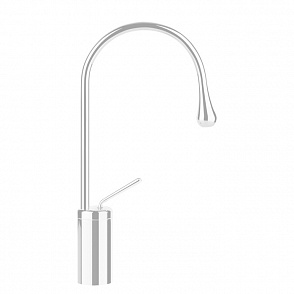 Смеситель для раковины Gessi Goccia 33604#279 белый матовый