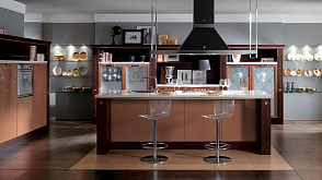 Кухня Scavolini Baccarat угловая 330 на 210 см