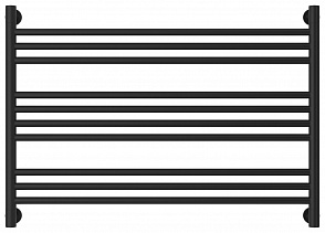 Полотенцесушитель водяной Сунержа Богема L 600х900 31-0202-6090 матовый черный