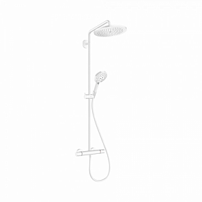 Душевая стойка hansgrohe Croma Select S 280 26890700 1 режим струи белый матовый