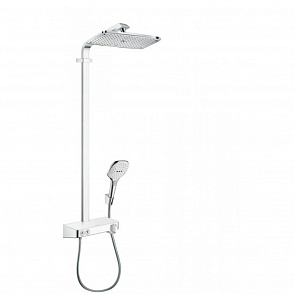 Душевая стойка hansgrohe Showerpipe 360 1jet с ShowerTablet Select 300 27288400 с термостатом