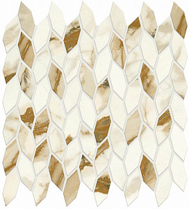 Мозаика Marvel Shine Calacatta Imperiale Mos. Twist Silk (A4WR) 30.5x30.5 от Atlas Concorde