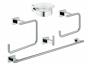 Набор аксессуаров Grohe Essentials Cube 40758001