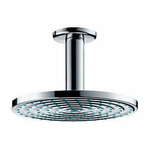 Верхний душ hansgrohe 180 1jet EcoSmart 27464000 9 л/мин с потолочным подсоединением хром