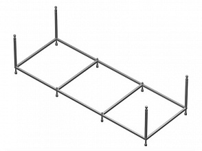 Каркас для ванны AM.PM Inspire W5AA-170-075W-R64