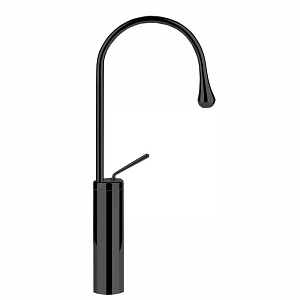 Смеситель для раковины Gessi Goccia 33809#299 черный матовый