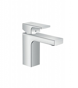 Смеситель для раковины hansgrohe Vernis Shape 71569000, 100 без сливного набора, хром