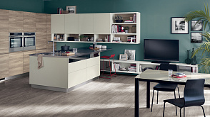 Кухня Scavolini Motus угловая с островом