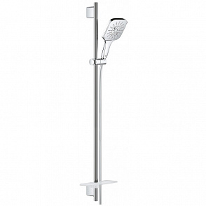 Душевой гарнитур Grohe Rainshower SmartActive 130 Cube 26587000 с полочкой