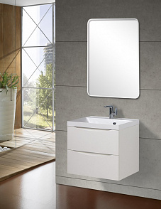 Тумба под раковину Belbagno Marino MARINO-600-2C-SO-BO-P, Bianco Opaco