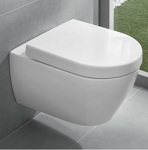 Подвесной унитаз Villeroy&Boch Subway 2.0 5614R001 безободковый