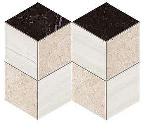 Мозаика керамогранит Marvel Stone Mosaico Esagono Geo Warm Lapp. (AS2M) 25.4x35.2 от Atlas Concorde