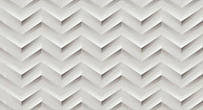 Настенная плитка 3D white Chevron matt 30.5x56 от Atlas Concorde