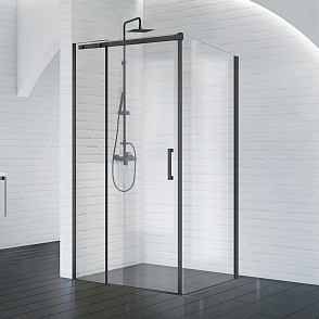 Душевой уголок BelBagno Acqua ACQUA-AH-1-120/90-C-NERO